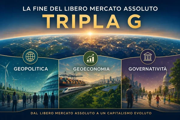 Il Fattore tripla G — Geopolitica, Geoeconomia e Governatività — riscrive le regole del capitalismo globale. Cosa cambia per imprese e risparmiatori.
