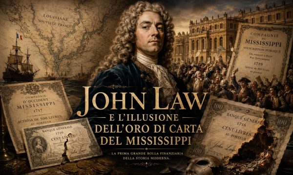 John Law e l'illusione dell'oro di carta “del Mississippi”