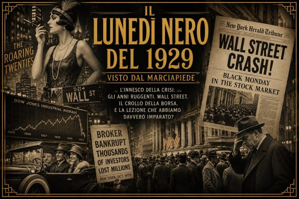 Il Lunedì Nero del 1929 (visto dal marciapiede)